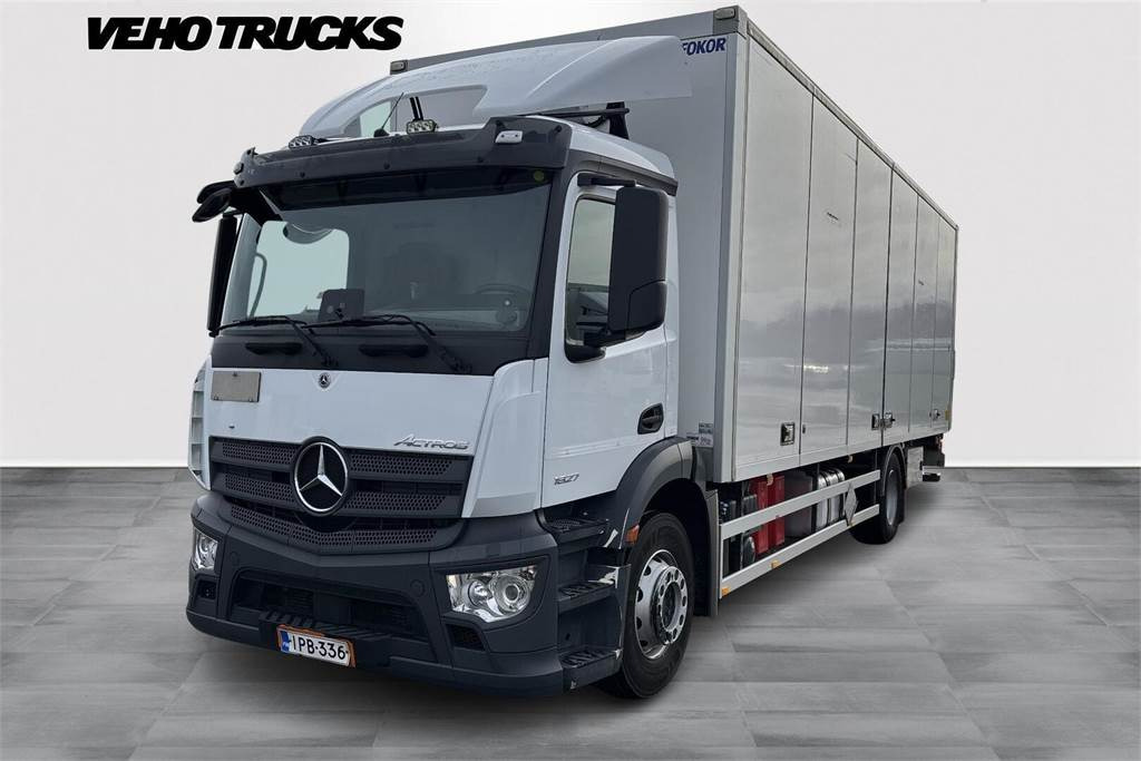 Mercedes-Benz ACTROS 1827 5 KSA-kori +PL - Грузовик с закрытым кузовом: фото 1 Mercedes-Benz ACTROS 1827 5 KSA-kori +PL - Грузовик с закрытым кузовом: фото 1