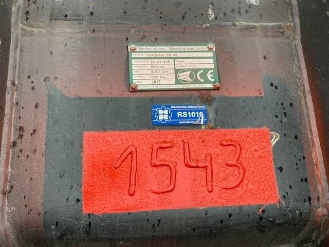 Kaiser (99001543) 0.80 m Tieflöffel / bucket OQ 65 - Навесное оборудование для Строительной техники: фото 2 Kaiser (99001543) 0.80 m Tieflöffel / bucket OQ 65 - Навесное оборудование для Строительной техники: фото 2