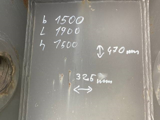 Seiler (99002533) 1.50 m Tieflöffel / bucket OQ 70/55 - Навесное оборудование для Строительной техники: фото 4 Seiler (99002533) 1.50 m Tieflöffel / bucket OQ 70/55 - Навесное оборудование для Строительной техники: фото 4