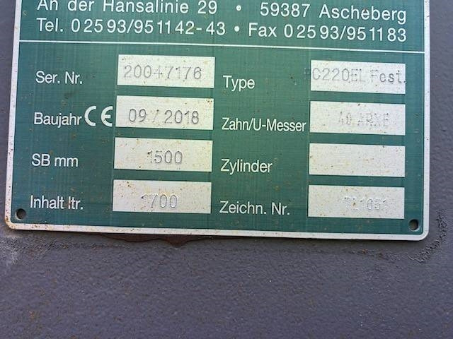 Seiler (99002533) 1.50 m Tieflöffel / bucket OQ 70/55 - Навесное оборудование для Строительной техники: фото 3 Seiler (99002533) 1.50 m Tieflöffel / bucket OQ 70/55 - Навесное оборудование для Строительной техники: фото 3