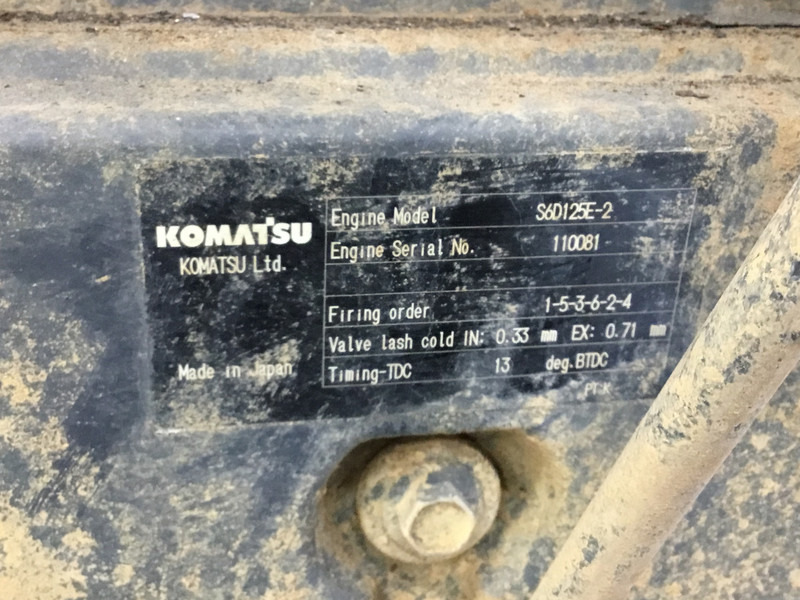 Строительная техника Komatsu S6D125E-2 USED: фото 6