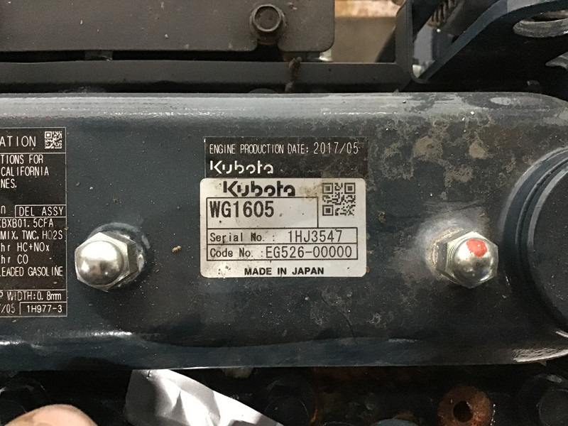 Kubota WG1605 NEW - Строительная техника: фото 4 Kubota WG1605 NEW - Строительная техника: фото 4