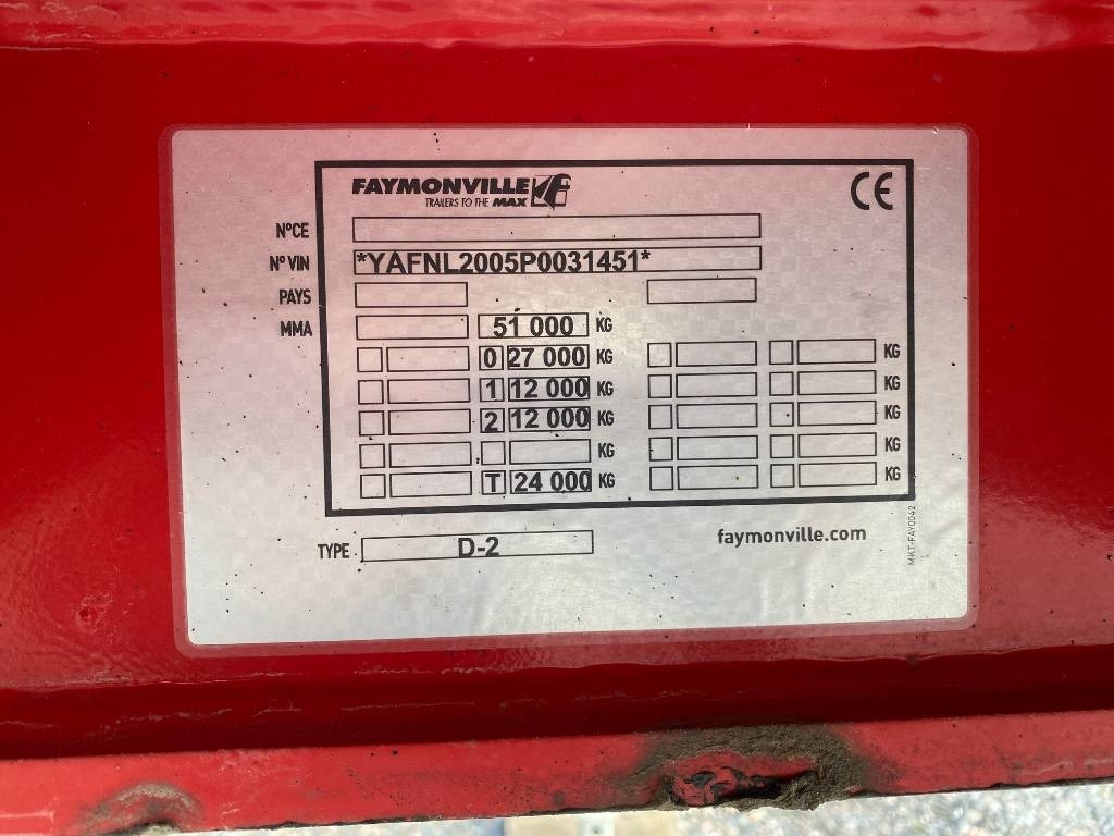 Faymonville siipi adapteri 2+4 - Низкорамный полуприцеп: фото 2 Faymonville siipi adapteri 2+4 - Низкорамный полуприцеп: фото 2