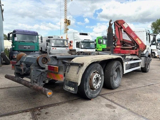 Mercedes-Benz SK 2527 6x2 HOOK-ARM SYSTEM WITH HMF CRANE (V6 ENGINE / ZF MANUAL GEARBOX / REDUCTION AXLE / STEEL SUSPENSION / P.T.O.) - Крюковой мультилифт, Автоманипулятор: фото 3 Mercedes-Benz SK 2527 6x2 HOOK-ARM SYSTEM WITH HMF CRANE (V6 ENGINE / ZF MANUAL GEARBOX / REDUCTION AXLE / STEEL SUSPENSION / P.T.O.) - Крюковой мультилифт, Автоманипулятор: фото 3