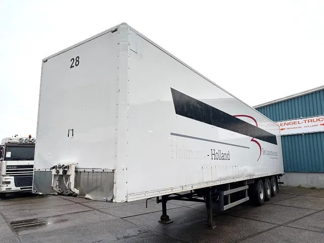 Pacton / JUMBO 3-AXLE CLOSED BOX WITH FULL STEEL CHASSIS (BPW-AXLES / DRUM BRAKES / ABS BRAKE SYSTEM / 13.60 METER) - Полуприцеп-фургон: фото 1 Pacton / JUMBO 3-AXLE CLOSED BOX WITH FULL STEEL CHASSIS (BPW-AXLES / DRUM BRAKES / ABS BRAKE SYSTEM / 13.60 METER) - Полуприцеп-фургон: фото 1