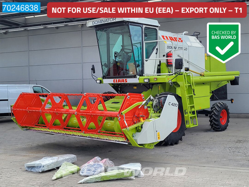 Claas Dominator 130 Dominator 130 4X2 4Mtr HEADER - PERKINS TIER 3 - Зерноуборочный комбайн: фото 1 Claas Dominator 130 Dominator 130 4X2 4Mtr HEADER - PERKINS TIER 3 - Зерноуборочный комбайн: фото 1