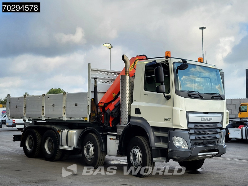 DAF CF 460 8X4 Palfinger PK18002 EH Crane tipper Retarder Big-Axle Steelsuspension Manual - Самосвал, Автоманипулятор: фото 3 DAF CF 460 8X4 Palfinger PK18002 EH Crane tipper Retarder Big-Axle Steelsuspension Manual - Самосвал, Автоманипулятор: фото 3