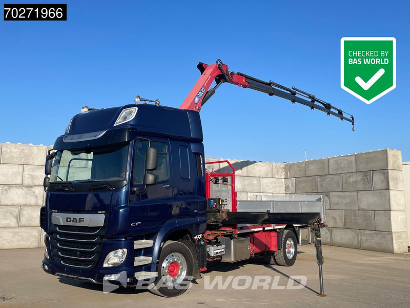 DAF CF 530 4X2 HMF 1820-RC Kran Crane Retarder Space cab Euro 6 - Грузовик бортовой/ Платформа, Автоманипулятор: фото 1 DAF CF 530 4X2 HMF 1820-RC Kran Crane Retarder Space cab Euro 6 - Грузовик бортовой/ Платформа, Автоманипулятор: фото 1