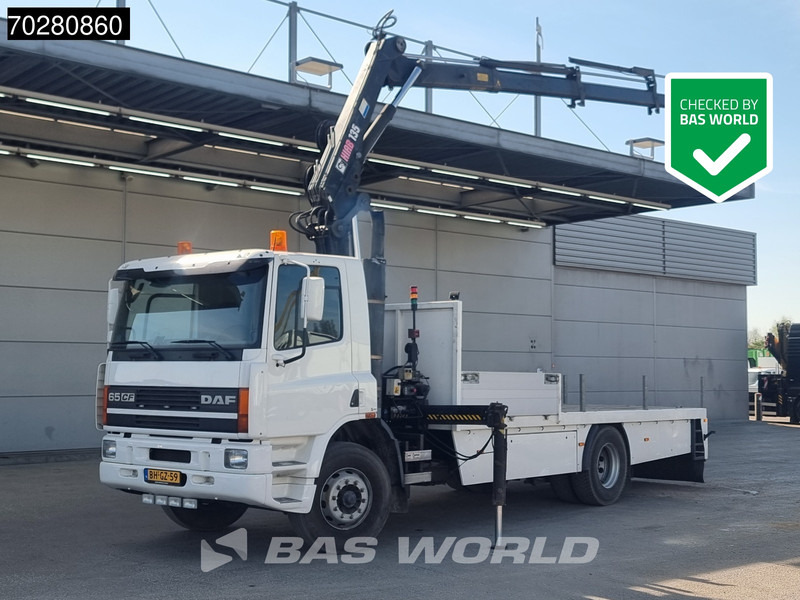 DAF CF65. 220 4X2 NL-Truck Hiab 135-3 Kran Crane Remote Euro 2 - Грузовик бортовой/ Платформа, Автоманипулятор: фото 1 DAF CF65. 220 4X2 NL-Truck Hiab 135-3 Kran Crane Remote Euro 2 - Грузовик бортовой/ Платформа, Автоманипулятор: фото 1
