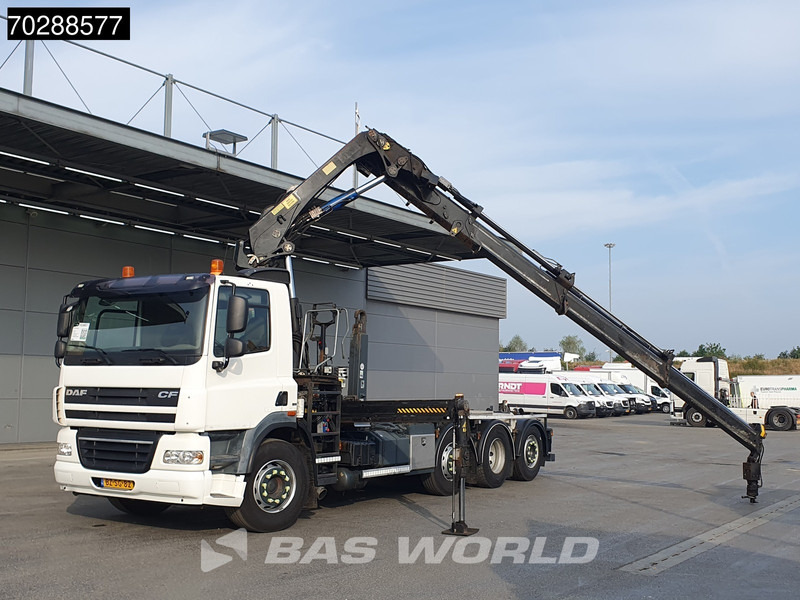 DAF CF85.360 8X2 NL-Truck HIAB 211 E-3 Hipro Crane + Hooklift Lift+steering Axle Automatic Euro 5 - Крюковой мультилифт, Автоманипулятор: фото 5 DAF CF85.360 8X2 NL-Truck HIAB 211 E-3 Hipro Crane + Hooklift Lift+steering Axle Automatic Euro 5 - Крюковой мультилифт, Автоманипулятор: фото 5