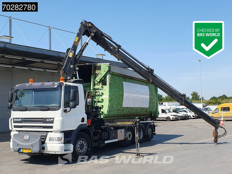 DAF CF85.360 8X2 NL-Truck Hiab 211 E-3 HIPRO Kran 21T Multilift Euro 5 - Крюковой мультилифт, Автоманипулятор: фото 1 DAF CF85.360 8X2 NL-Truck Hiab 211 E-3 HIPRO Kran 21T Multilift Euro 5 - Крюковой мультилифт, Автоманипулятор: фото 1