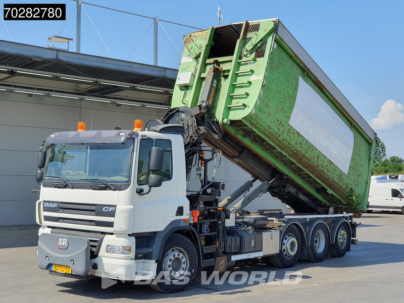 Крюковой мультилифт, Автоманипулятор DAF CF85.360 8X2 NL-Truck Hiab 211 E-3 HIPRO Kran 21T Multilift Euro 5: фото 8