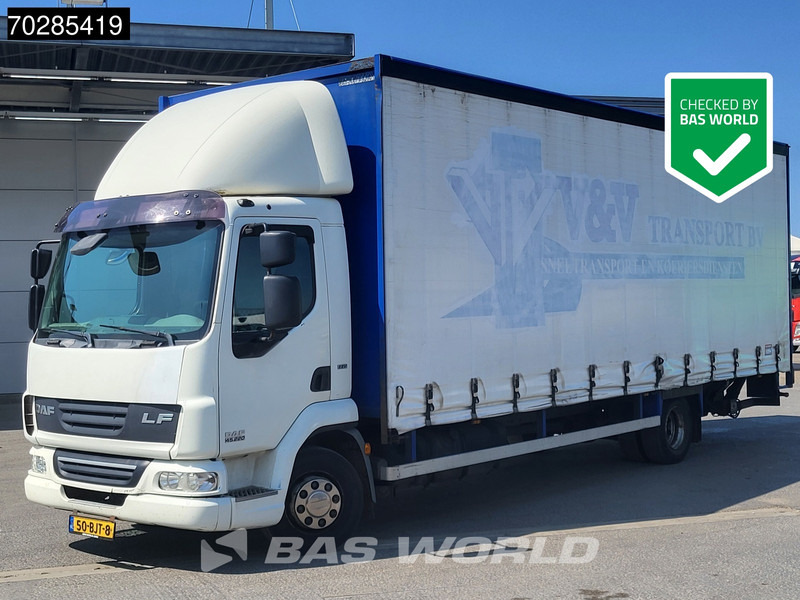DAF LF45.220 LF 4X2 12tons NL-Truck 1500kg Ladebordwand Automatic EEV - Тентованный грузовик: фото 1 DAF LF45.220 LF 4X2 12tons NL-Truck 1500kg Ladebordwand Automatic EEV - Тентованный грузовик: фото 1