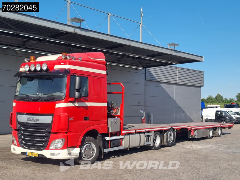 DAF XF 440 6X2 NL-Truck Transporter HMF 900-K2 Kran Lift-Lenkachse Euro 6 - Грузовик бортовой/ Платформа, Автоманипулятор: фото 5 DAF XF 440 6X2 NL-Truck Transporter HMF 900-K2 Kran Lift-Lenkachse Euro 6 - Грузовик бортовой/ Платформа, Автоманипулятор: фото 5