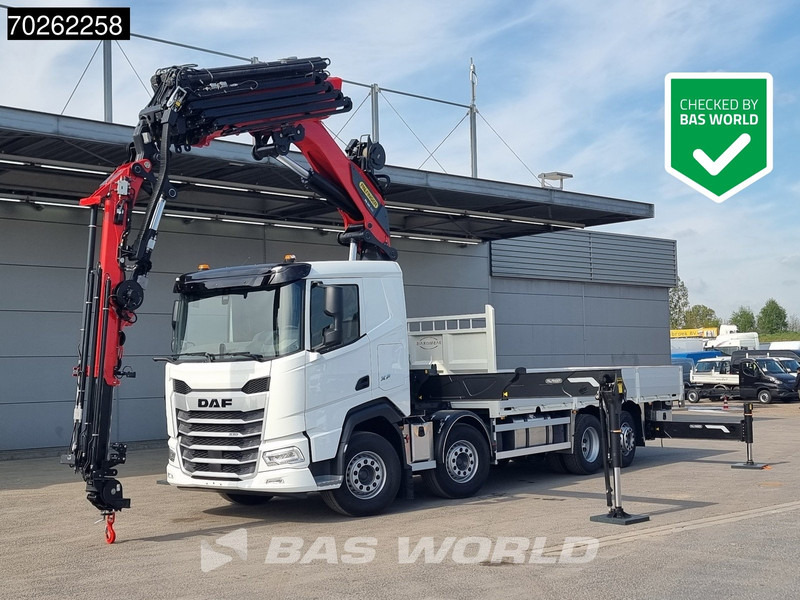 DAF XF 530 8X2 NEW Palfinger PK580 TEC Kran Crane Fly-Jib 2.5t Winch Lift+Lenkasche Retarder - Грузовик бортовой/ Платформа, Автоманипулятор: фото 1 DAF XF 530 8X2 NEW Palfinger PK580 TEC Kran Crane Fly-Jib 2.5t Winch Lift+Lenkasche Retarder - Грузовик бортовой/ Платформа, Автоманипулятор: фото 1