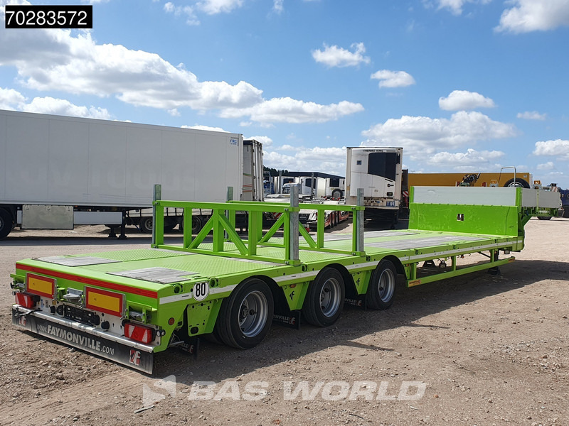 Faymonville F-S43-1AAF 3 axles Extendable Twistlocks 3x Hydraulic Steering Galvanised - Низкорамный полуприцеп: фото 5 Faymonville F-S43-1AAF 3 axles Extendable Twistlocks 3x Hydraulic Steering Galvanised - Низкорамный полуприцеп: фото 5