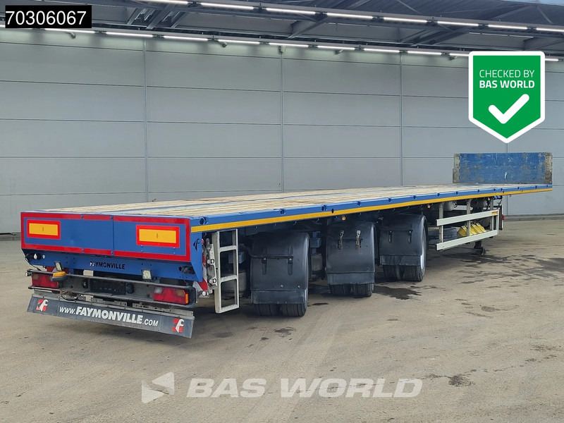 Faymonville F-S43-1AAF 3x Steering Axle 2x Extendable - Полуприцеп бортовой/ Платформа: фото 1 Faymonville F-S43-1AAF 3x Steering Axle 2x Extendable - Полуприцеп бортовой/ Платформа: фото 1