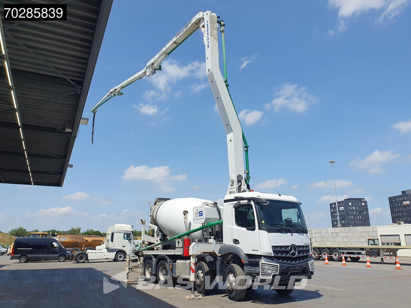 Mercedes-Benz Arocs 3243 8X4 Sermac Twinstar 4Z28 PUMI 9m3 Steelsuspension Big-Axle Euro 6 - Грузовик: фото 3 Mercedes-Benz Arocs 3243 8X4 Sermac Twinstar 4Z28 PUMI 9m3 Steelsuspension Big-Axle Euro 6 - Грузовик: фото 3