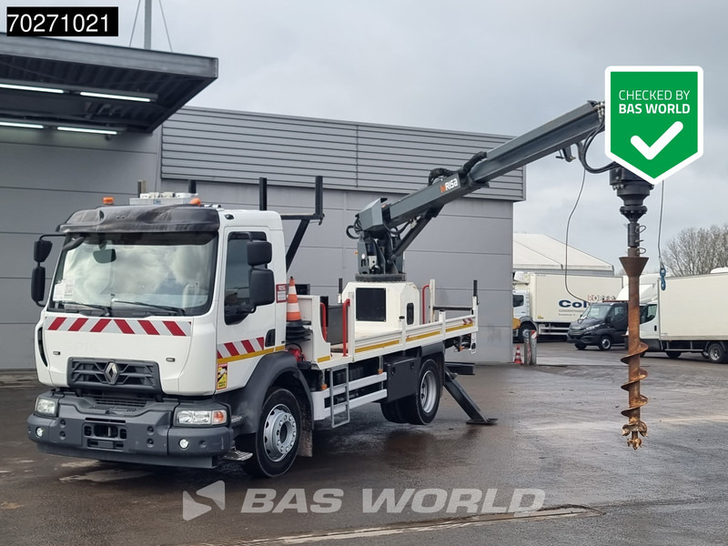 Renault D 240 4X2 Risa G2T Drilling truck Automatic Euro 6 - Грузовик, Автоманипулятор: фото 1 Renault D 240 4X2 Risa G2T Drilling truck Automatic Euro 6 - Грузовик, Автоманипулятор: фото 1