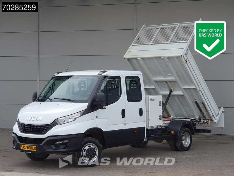 Iveco Daily 35C16 3.0L Open Laadbak met Kist Dubbel Cabine Dubbellucht Navi Airco Cruise Camera Euro6 Pritsche Pickup Open Box 2m3 A/C Towba - Малотоннажный бортовой грузовик: фото 1 Iveco Daily 35C16 3.0L Open Laadbak met Kist Dubbel Cabine Dubbellucht Navi Airco Cruise Camera Euro6 Pritsche Pickup Open Box 2m3 A/C Towba - Малотоннажный бортовой грузовик: фото 1