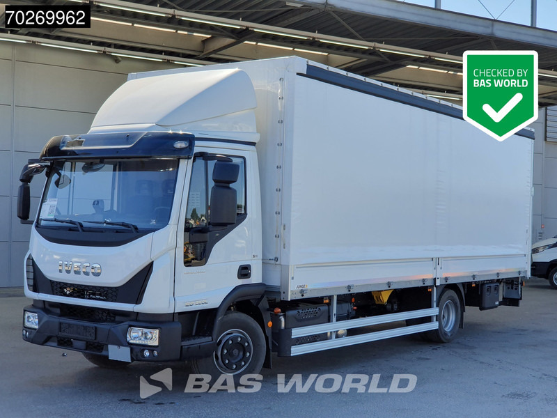 Iveco Eurocargo 120LE220 4X2 12T Automatic Ladebordwand Junge Euro 6 - Тентованный грузовик: фото 1 Iveco Eurocargo 120LE220 4X2 12T Automatic Ladebordwand Junge Euro 6 - Тентованный грузовик: фото 1