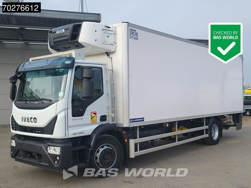 Iveco Eurocargo 190EL280 4X2 ATP Valid - 19tonner Carrier 1150 MT cooler Ladebordwand FRC Euro 6 - Рефрижератор: фото 1 Iveco Eurocargo 190EL280 4X2 ATP Valid - 19tonner Carrier 1150 MT cooler Ladebordwand FRC Euro 6 - Рефрижератор: фото 1