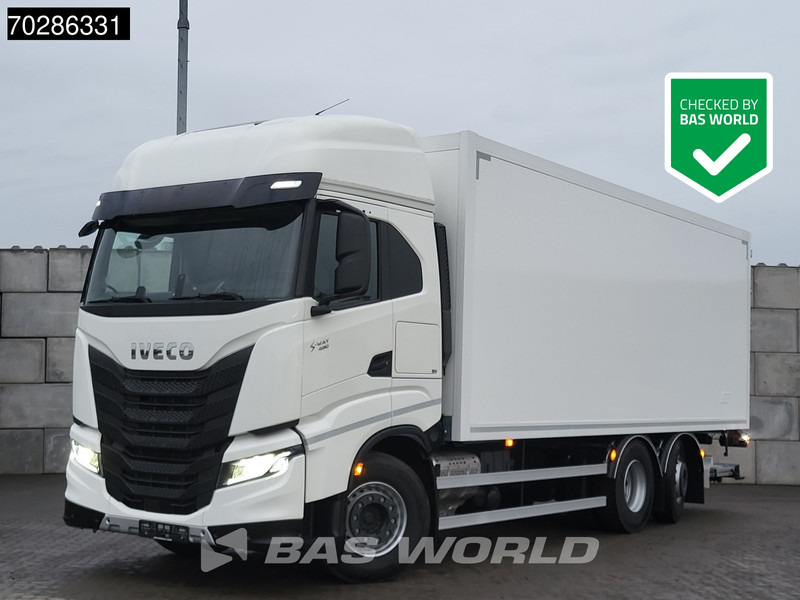 Iveco S-Way 490 6X2 2000kg Ladebordwand Lift/Steering Axle Automatic Navi ACC Euro 6 - Грузовик с закрытым кузовом: фото 1 Iveco S-Way 490 6X2 2000kg Ladebordwand Lift/Steering Axle Automatic Navi ACC Euro 6 - Грузовик с закрытым кузовом: фото 1