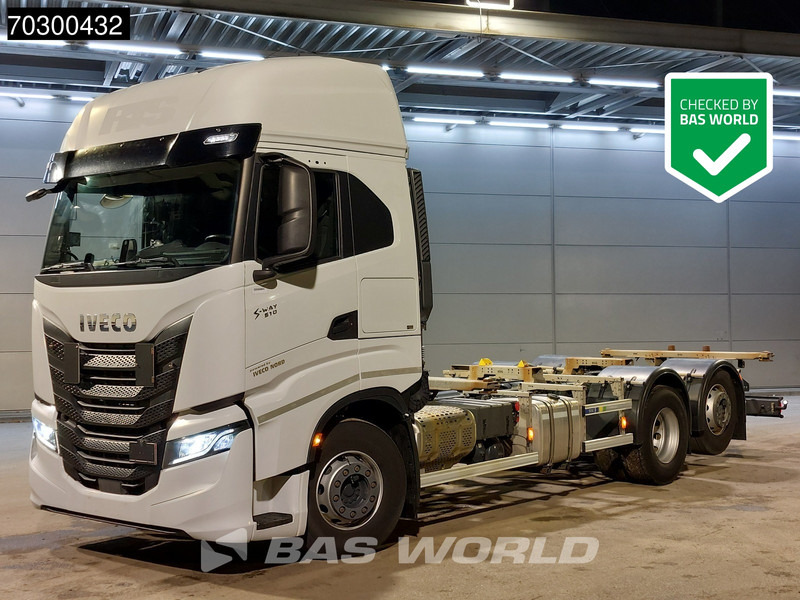 Iveco S-Way 510 6X2 BDF Full Air Automatic Retarder Lift-Axle ACC Euro 6 - Грузовик-контейнеровоз/ Сменный кузов: фото 1 Iveco S-Way 510 6X2 BDF Full Air Automatic Retarder Lift-Axle ACC Euro 6 - Грузовик-контейнеровоз/ Сменный кузов: фото 1