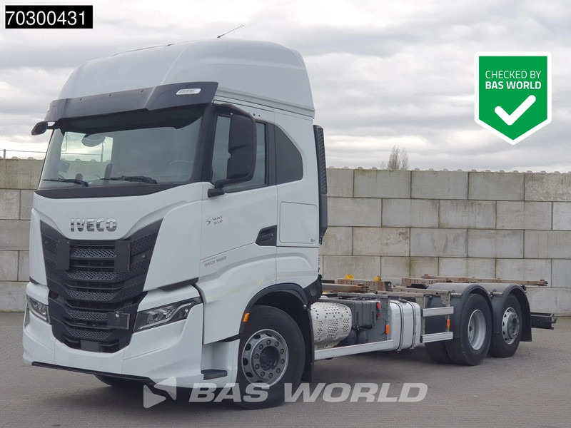 Iveco S-Way 510 6X2 Retarder Full Air Lift Axle BDF Euro 6 - Грузовик-контейнеровоз/ Сменный кузов: фото 1 Iveco S-Way 510 6X2 Retarder Full Air Lift Axle BDF Euro 6 - Грузовик-контейнеровоз/ Сменный кузов: фото 1