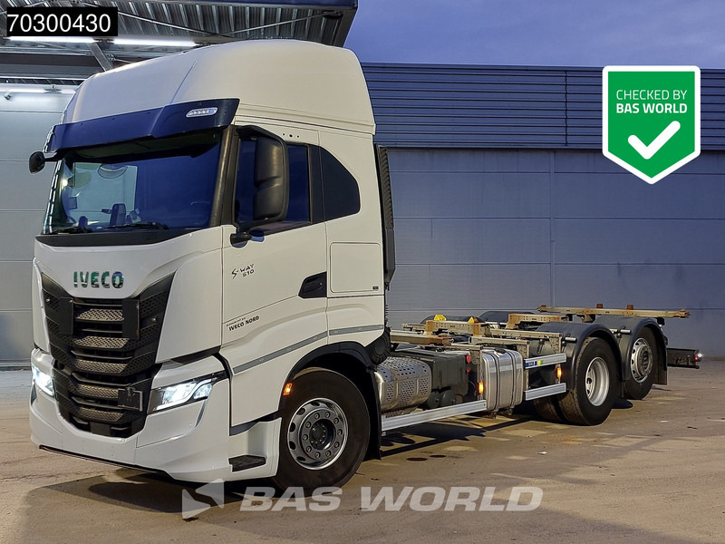 Iveco S-Way 510 6X2 Retarder Full Air Lift Axle BDF Euro 6 - Грузовик-контейнеровоз/ Сменный кузов: фото 1 Iveco S-Way 510 6X2 Retarder Full Air Lift Axle BDF Euro 6 - Грузовик-контейнеровоз/ Сменный кузов: фото 1