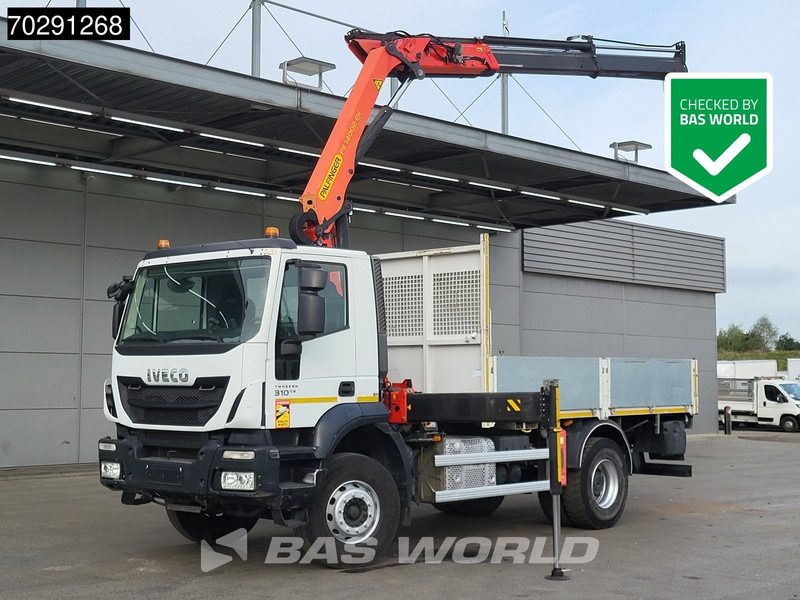 Iveco Trakker 310 4X2 Palfinger PK14002 EH Crane Kran Rotator Steelsuspension Big-Axle Manual Euro 6 - Грузовик бортовой/ Платформа, Автоманипулятор: фото 1 Iveco Trakker 310 4X2 Palfinger PK14002 EH Crane Kran Rotator Steelsuspension Big-Axle Manual Euro 6 - Грузовик бортовой/ Платформа, Автоманипулятор: фото 1