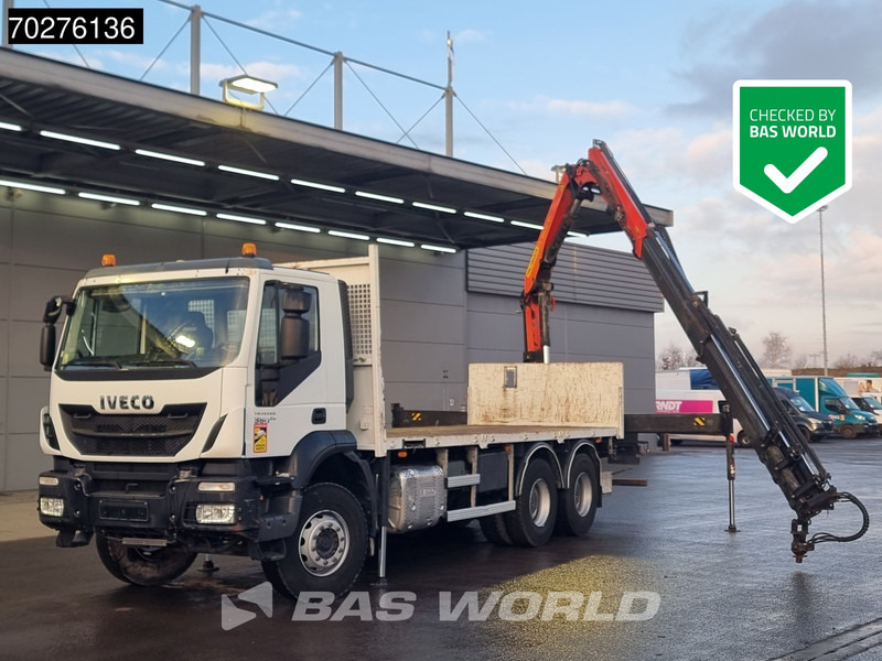 Iveco Trakker 360 6X4 Palfinger PK 18502 SH D Kran Crane Big axle Euro 6 - Грузовик бортовой/ Платформа, Автоманипулятор: фото 1 Iveco Trakker 360 6X4 Palfinger PK 18502 SH D Kran Crane Big axle Euro 6 - Грузовик бортовой/ Платформа, Автоманипулятор: фото 1