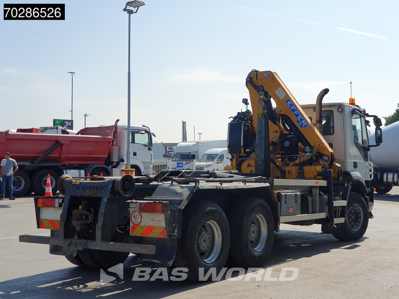 Крюковой мультилифт, Автоманипулятор Iveco Trakker 410 6X4 Effer CRANE 175/2S Manual 20 Tonnes EEV: фото 10