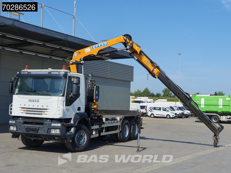 Крюковой мультилифт, Автоманипулятор Iveco Trakker 410 6X4 Effer CRANE 175/2S Manual 20 Tonnes EEV: фото 5