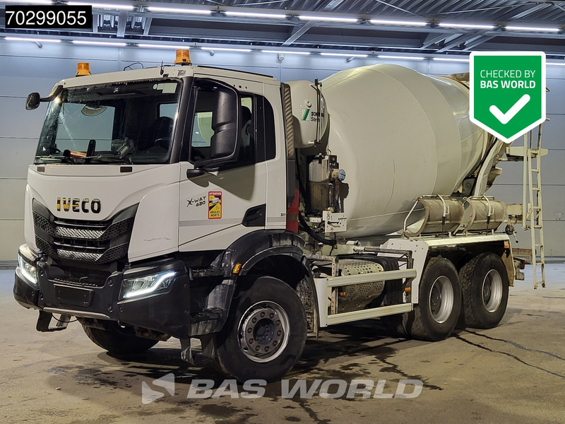 Iveco X-Way 420 6X4 7m3 Stetter Mixer Automatic Retarder Steelsuspension Euro 6 - Автобетоносмеситель: фото 1 Iveco X-Way 420 6X4 7m3 Stetter Mixer Automatic Retarder Steelsuspension Euro 6 - Автобетоносмеситель: фото 1