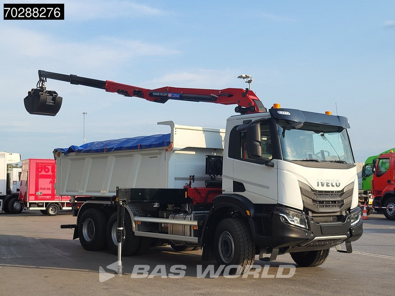 Iveco X-Way 480 6X4 NEW! HMF 2243Z-RCS Z-Crane kran 12m3 KH-Kipper Retarder Big-Axle - Самосвал, Автоманипулятор: фото 3 Iveco X-Way 480 6X4 NEW! HMF 2243Z-RCS Z-Crane kran 12m3 KH-Kipper Retarder Big-Axle - Самосвал, Автоманипулятор: фото 3