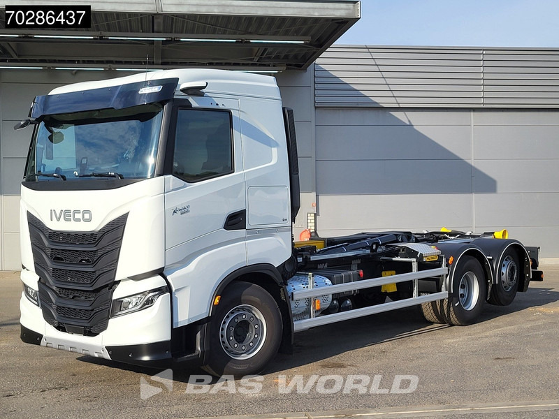Iveco X-Way 580 6X2 Palfinger PHT20SLD5 Hooklift Lift+steering Axle Automatic Navi ACC LED Euro 6 - Крюковой мультилифт: фото 5 Iveco X-Way 580 6X2 Palfinger PHT20SLD5 Hooklift Lift+steering Axle Automatic Navi ACC LED Euro 6 - Крюковой мультилифт: фото 5
