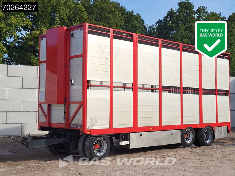 Jumbo TV280L1 Animal Trailer Lenkachse - Прицеп-фургон: фото 1 Jumbo TV280L1 Animal Trailer Lenkachse - Прицеп-фургон: фото 1