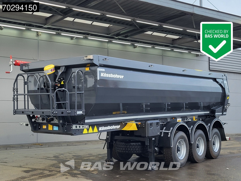 Kässbohrer XS 3 axles 2x Liftachse 24m3 Steel Tipper - Самосвальный полуприцеп: фото 1 Kässbohrer XS 3 axles 2x Liftachse 24m3 Steel Tipper - Самосвальный полуприцеп: фото 1