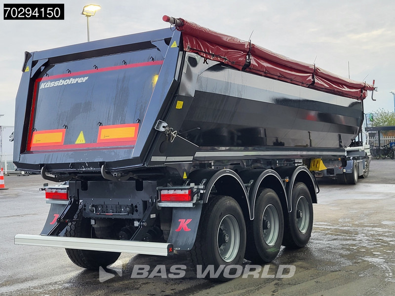 Новый Самосвальный полуприцеп Kässbohrer XS 3 axles NEW 2x Liftaxles 24m3 Steel Tipper: фото 6