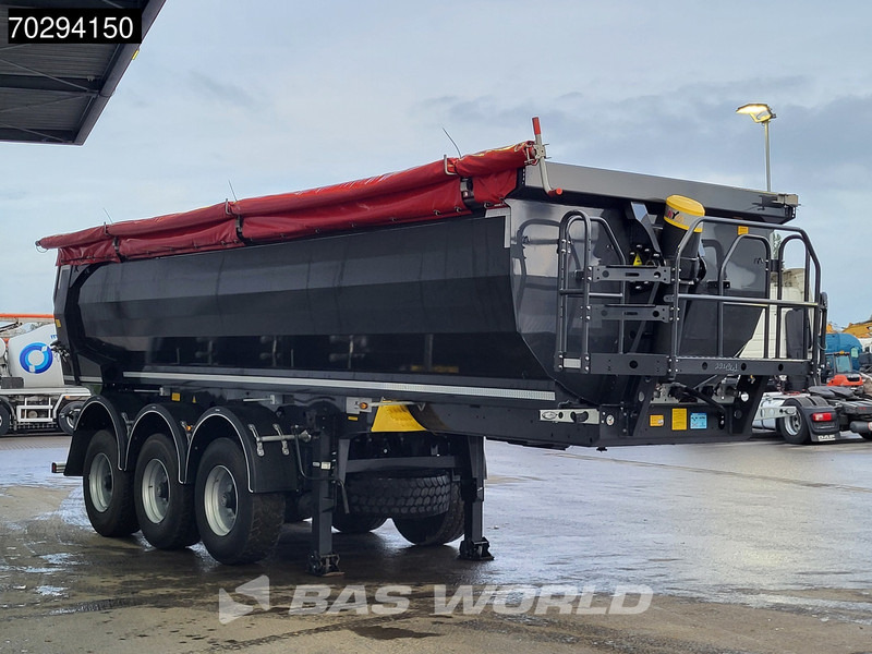 Новый Самосвальный полуприцеп Kässbohrer XS 3 axles NEW 2x Liftaxles 24m3 Steel Tipper: фото 5