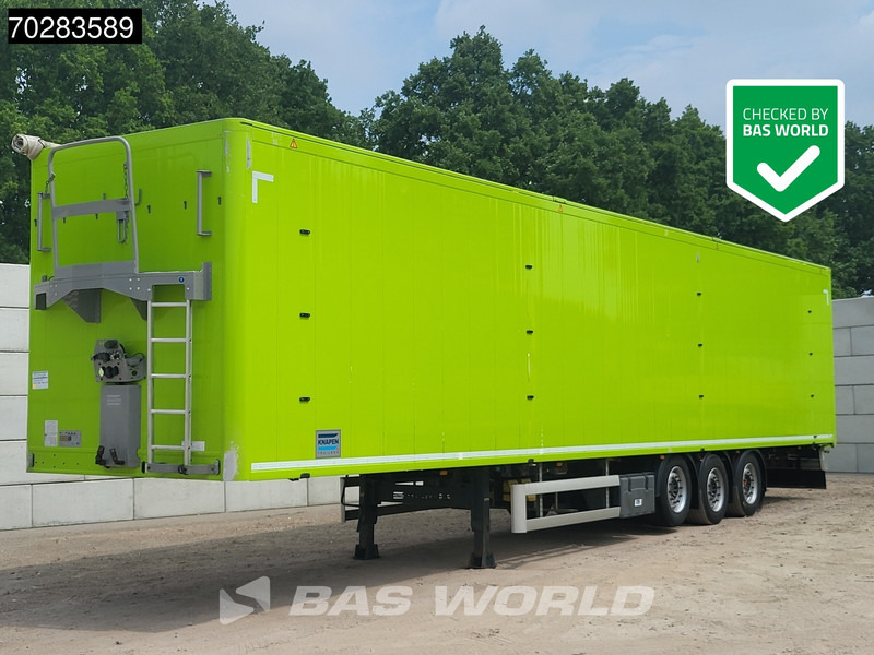 Knapen k200 3 axles Liftachse 103m3 Schiebewand - Полуприцеп с подвижным полом: фото 1 Knapen k200 3 axles Liftachse 103m3 Schiebewand - Полуприцеп с подвижным полом: фото 1