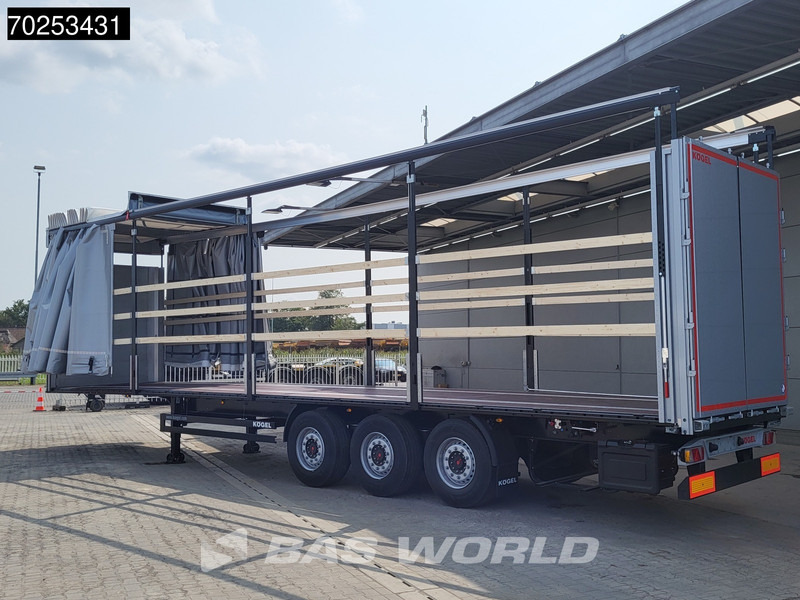 Новый Тентованный полуприцеп Kögel S24-1 3 axles Lifting Roof HUBDACH NEW Liftachse: фото 19