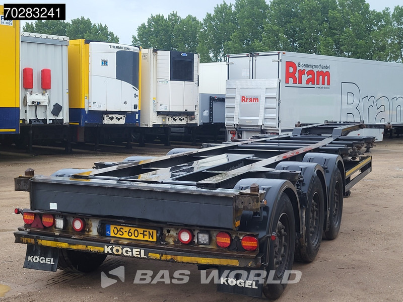 Kögel S24-2 TUV 03/26 2x20ft 1x30ft 1x40ft SAF - Полуприцеп-контейнеровоз/ Сменный кузов: фото 5 Kögel S24-2 TUV 03/26 2x20ft 1x30ft 1x40ft SAF - Полуприцеп-контейнеровоз/ Сменный кузов: фото 5