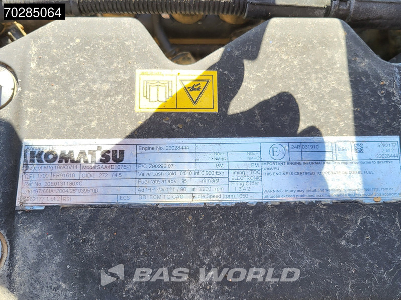 Колёсный экскаватор Komatsu PW148 -8: фото 19