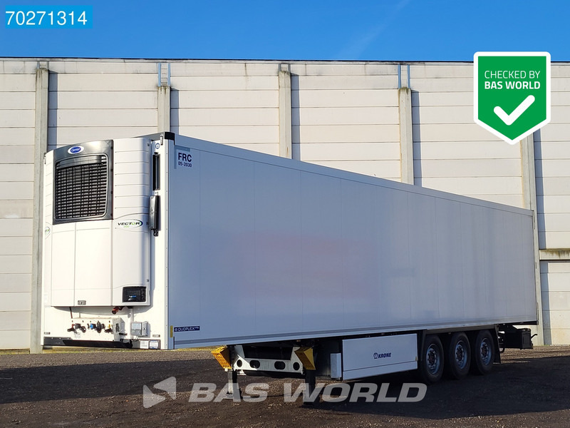 Krone Carrier Vector 1550 3 axles NEW Liftachse Palettenkasten - Полуприцеп-рефрижератор: фото 1 Krone Carrier Vector 1550 3 axles NEW Liftachse Palettenkasten - Полуприцеп-рефрижератор: фото 1