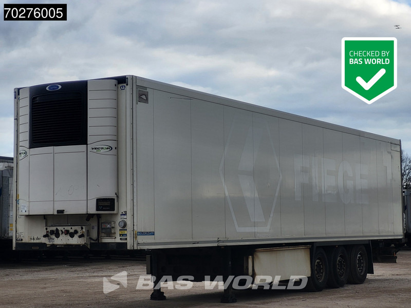 Krone Carrier Vector 1550 Liftachse Blumenbreit Doppelstock Palettenkasten - Полуприцеп-рефрижератор: фото 1 Krone Carrier Vector 1550 Liftachse Blumenbreit Doppelstock Palettenkasten - Полуприцеп-рефрижератор: фото 1