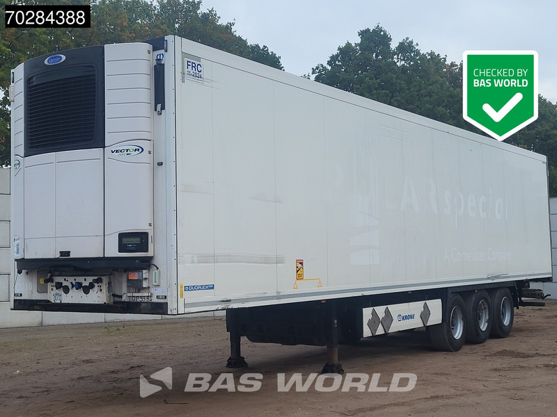 Krone Carrier Vector 1950Mt 3 axles Dobbelstock 89m3 - Полуприцеп-рефрижератор: фото 1 Krone Carrier Vector 1950Mt 3 axles Dobbelstock 89m3 - Полуприцеп-рефрижератор: фото 1
