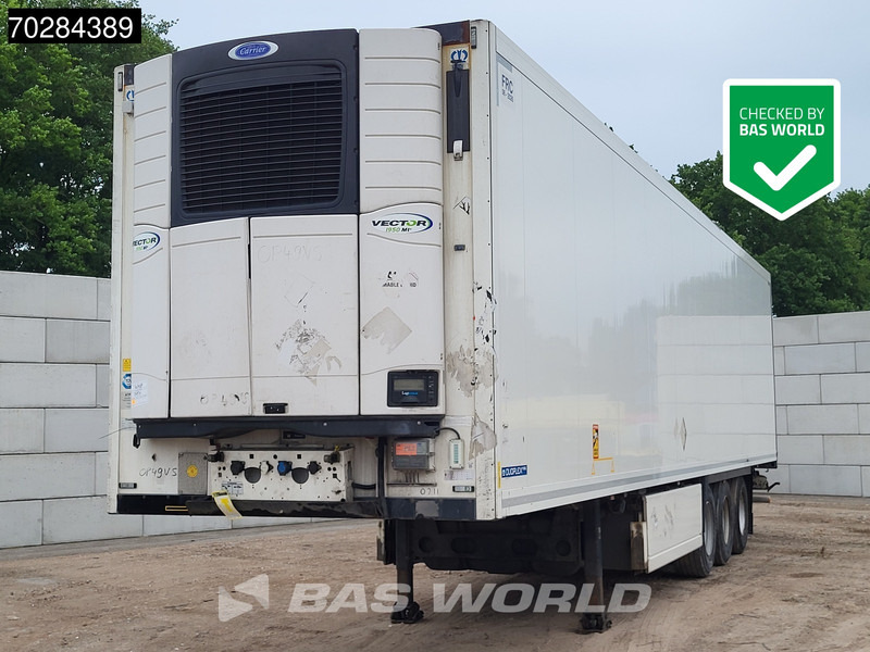 Полуприцеп-рефрижератор Krone Carrier Vector 1950Mt 3 axles Doppelverdampfer Doppelstock Blumenbreit Schiebewand: фото 1