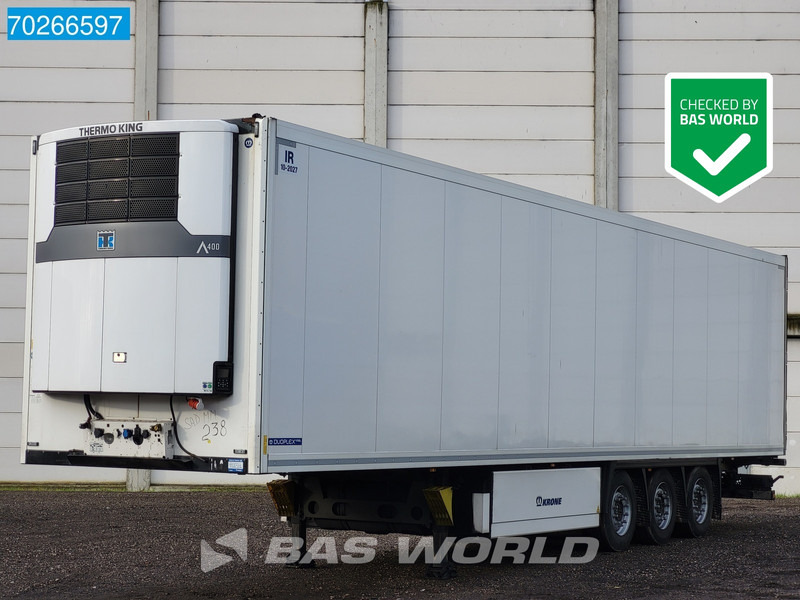 Krone Thermo King A400 Doppelstock Blumenbreit Liftachse Palettenkasten - Полуприцеп-рефрижератор: фото 1 Krone Thermo King A400 Doppelstock Blumenbreit Liftachse Palettenkasten - Полуприцеп-рефрижератор: фото 1